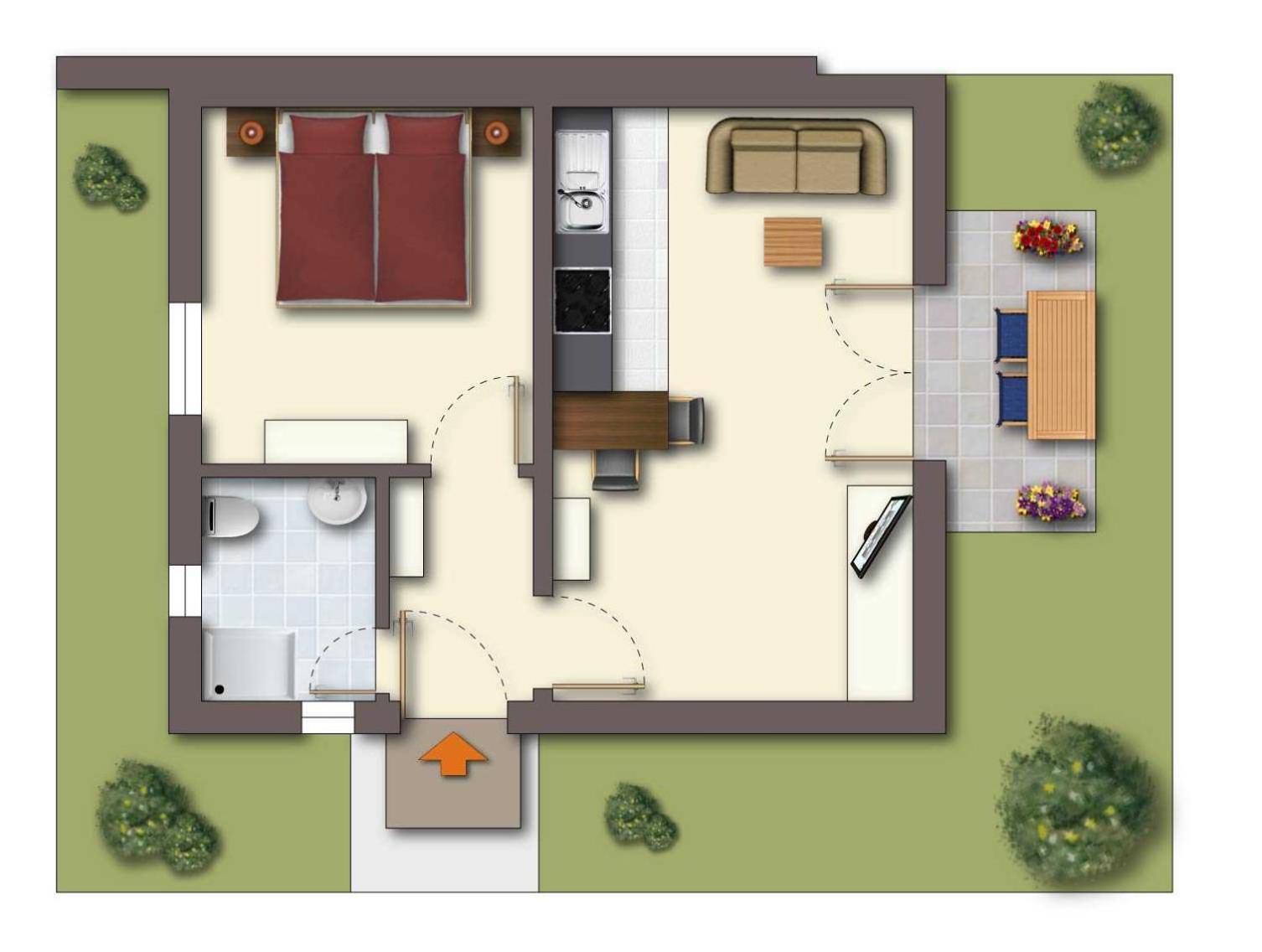 Ferienhaus Am Schmachter See Binz Eksteriør bilde